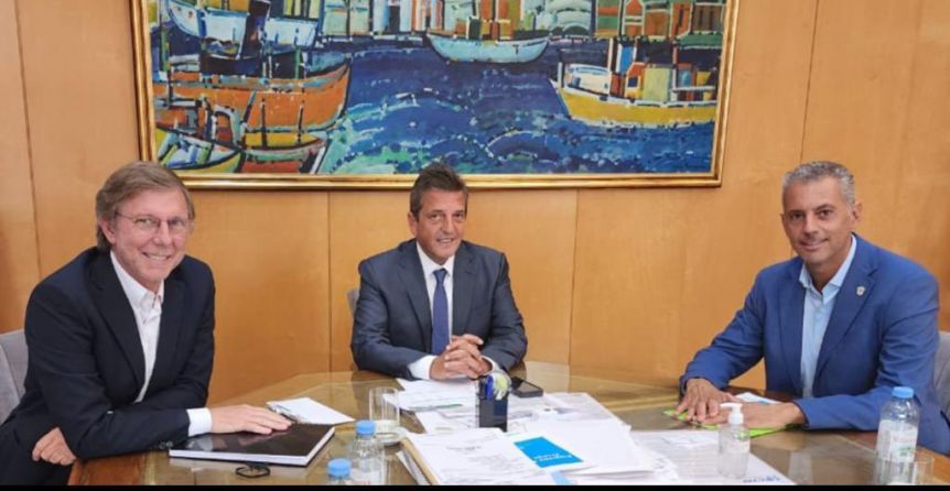 El Gobierno provincial se reunió con Massa por el
