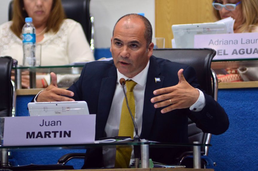 Juan Martín definió la alianza de JSRN con el PJ y la UCR como “un acuerdo de cúpulas”