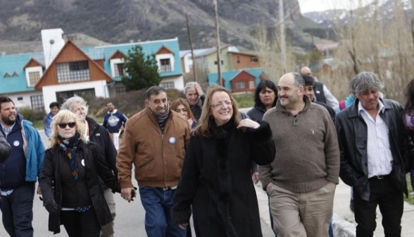 Alicia Kirchner intensifica la campaña
