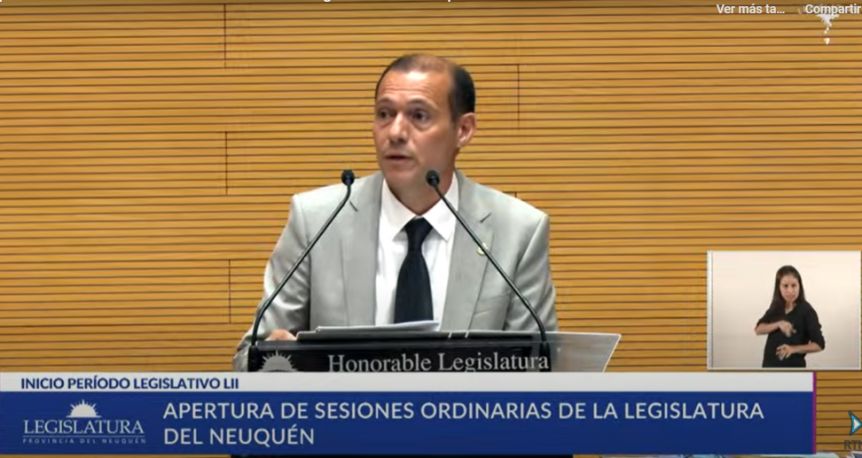 Con tono electoral, Gutiérrez brindó su último discurso ante la Legislatura