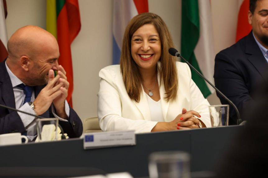 Hidrógeno Verde y Bariloche sede de la Expo 2027: los dos temas que Arabela le llevó a los embajadores de la Unión Europea