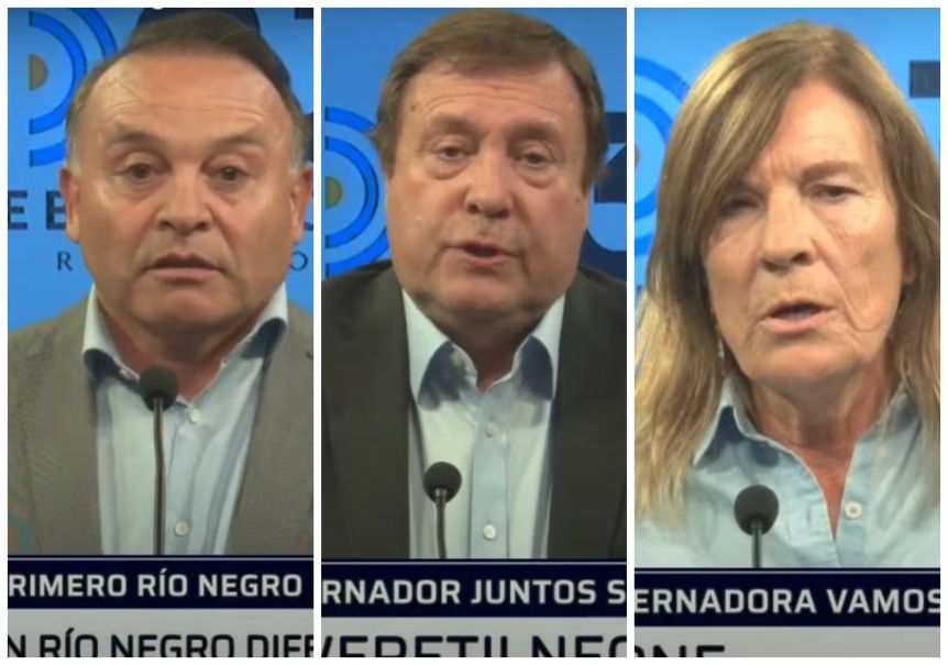 Los candidatos a la gobernación debatieron en Bariloche: qué dijeron