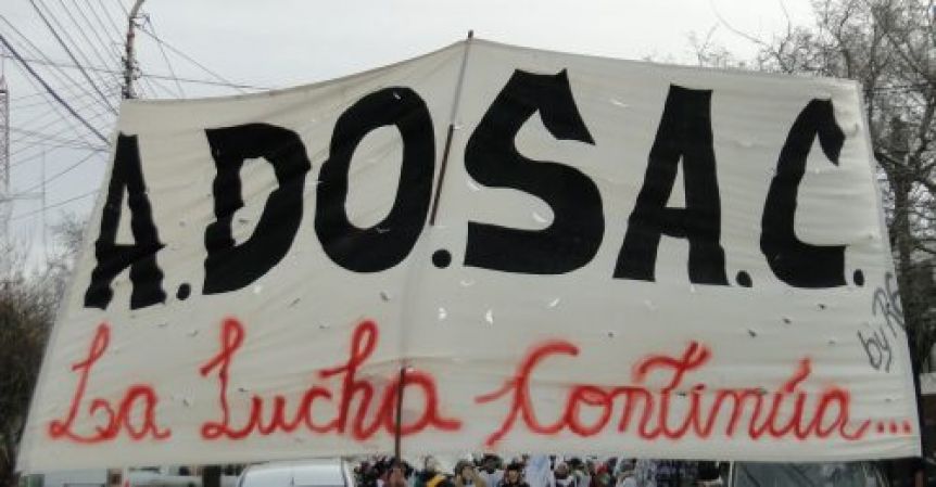 Conflicto con ADOSAC: hubo una marcha masiva en Río Gallegos