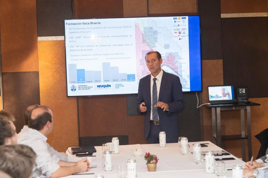 Gutiérrez indicó que Vaca Muerta liberó al país de “una enorme presión sobre la balanza comercial”
