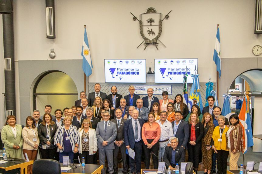 El Parlamento Patagónico sesionará la próxima semana en Buenos Aires