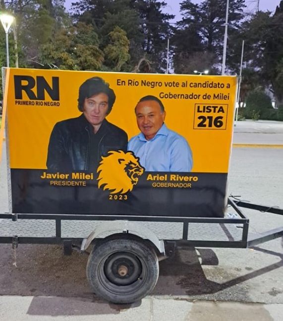 Milei no tendría lista de diputados en Río Negro