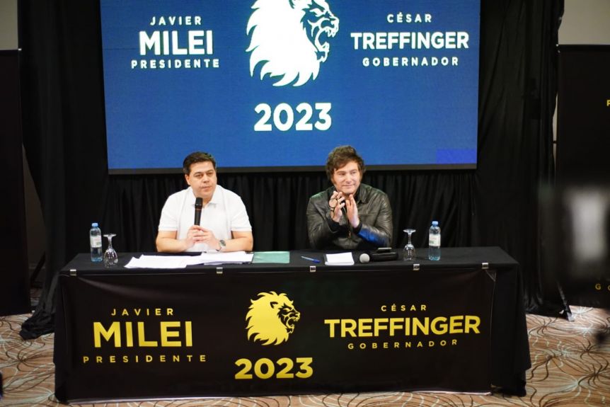 Milei tendrá candidato a gobernador en Chubut: la Justicia le dio la razón a Treffinger