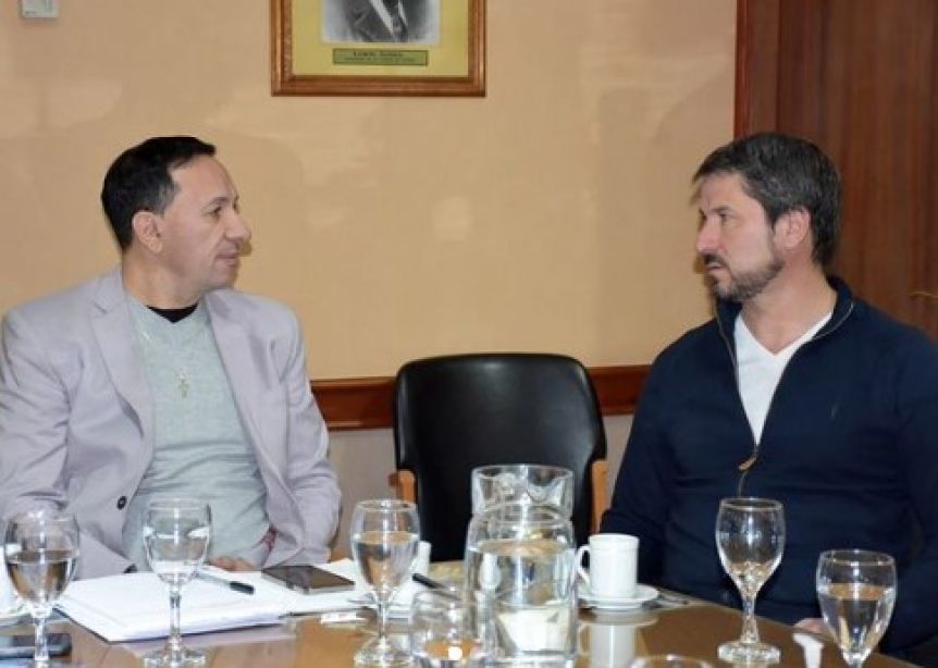 Maderna recibió a Merino para comenzar con la transición del mandato en Trelew
