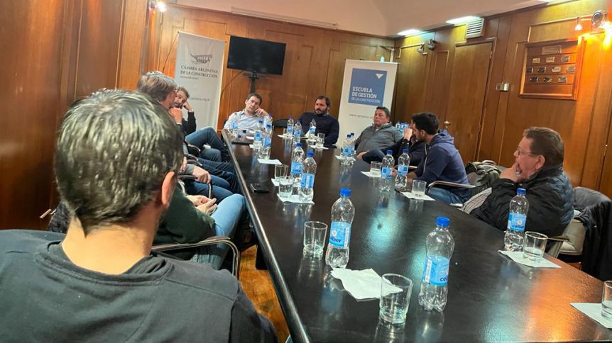 Reunidos con Luque, la Cámara de la Construcción se comprometió a seguir generando empleo