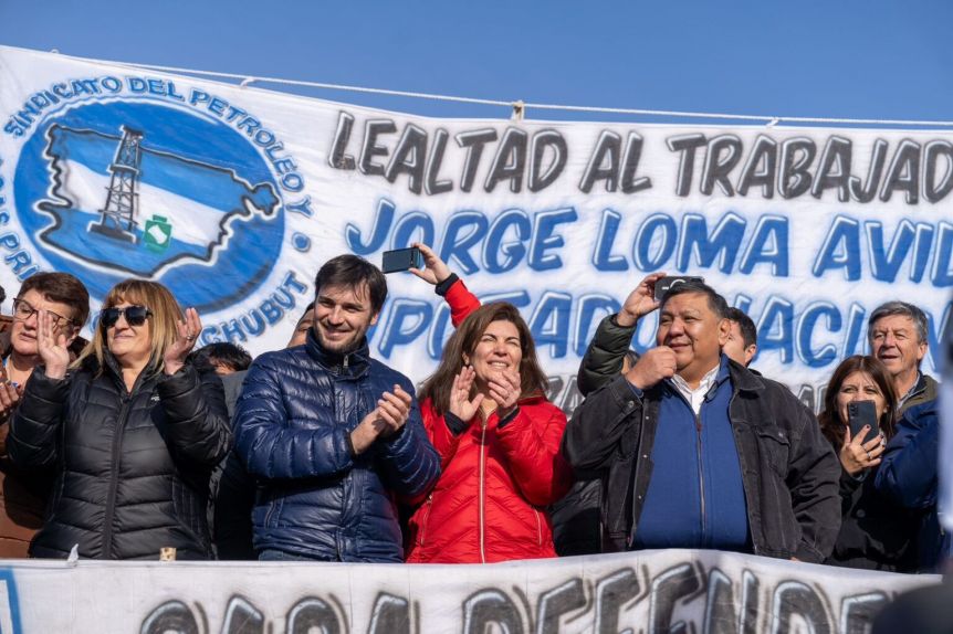El gremialismo petrolero mostró músculo para Juntos por el Cambio de cara a las elecciones del domingo
