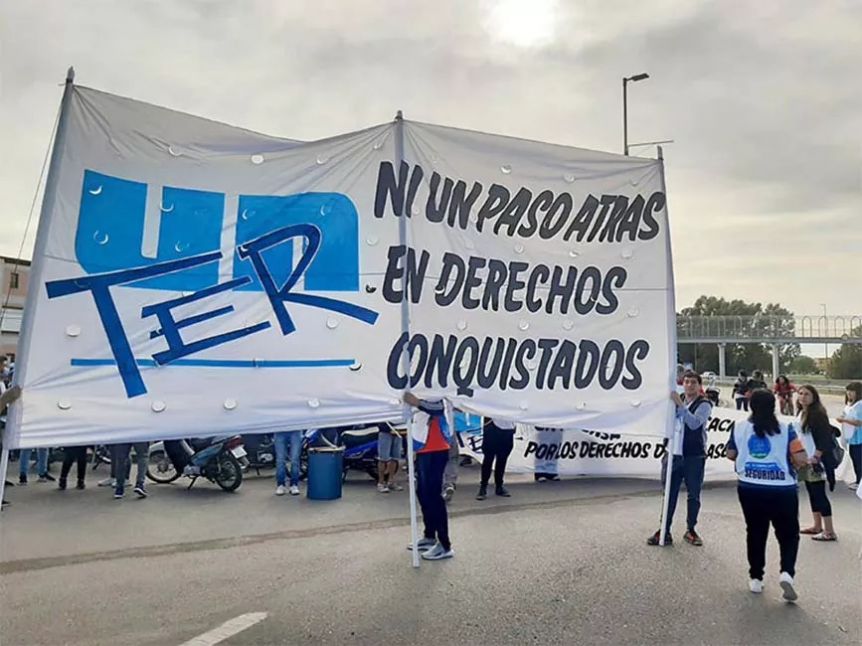 Malestar de UnTER con Carreras por la resolución que hubo sobre los pagos