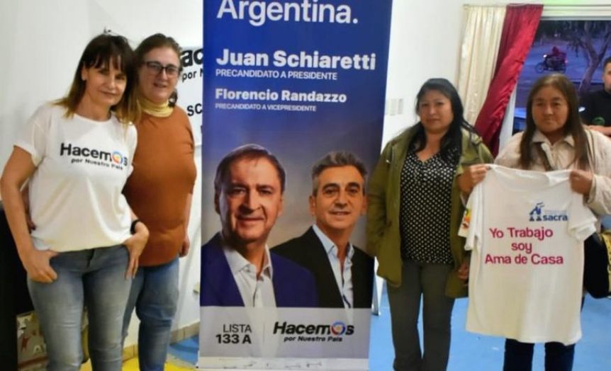 El apoyo a la precandidatura de Schiaretti se hace fuerte en Chubut