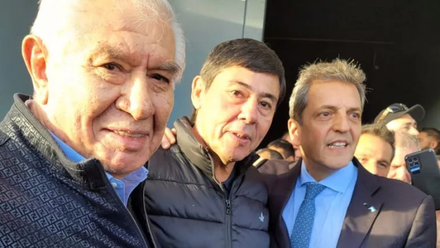Massa sumó el respaldo de dirigentes gremiales de peso