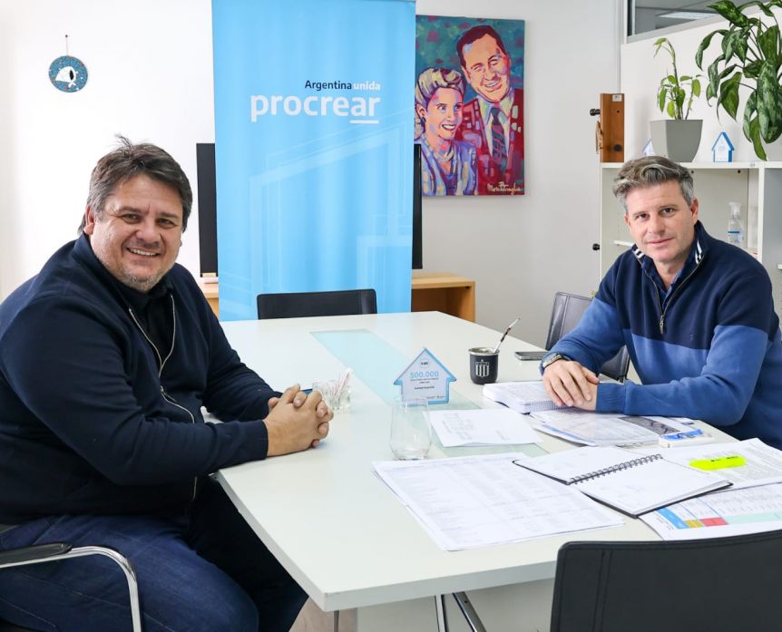 Con el final de su primer periodo a la vista, Gaido puso acento en la obtención de fondos para obras