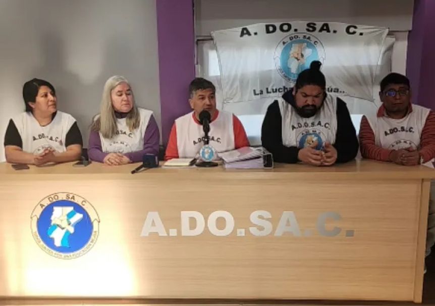 ADOSAC pide paritarias ante la incertidumbre económica a nivel nacional