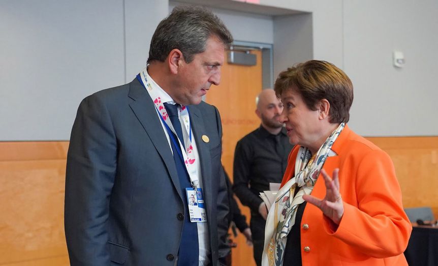 Cumbre Massa - Georgieva a la espera de un guiño del FMI a Unión por la Patria