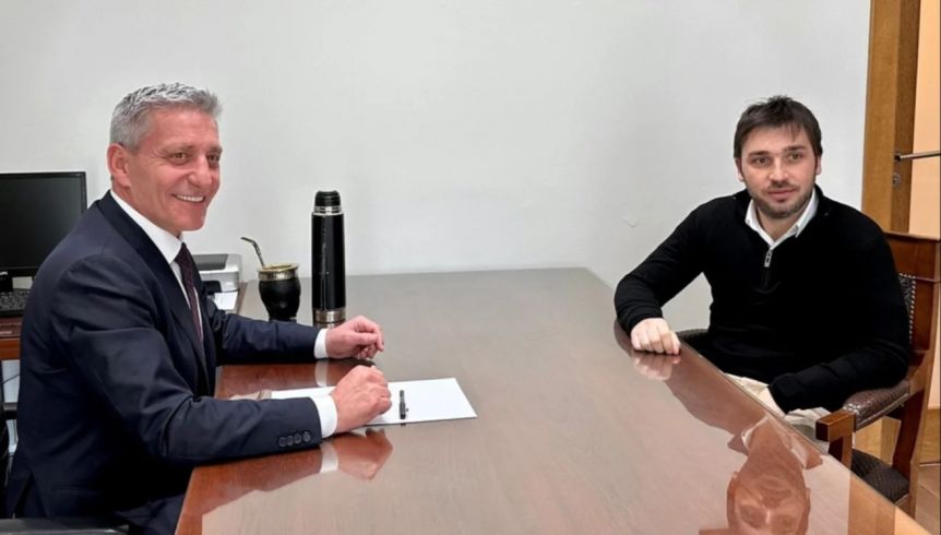 La transición está en marcha: Arcioni recibió a “Nacho” Torres para coordinar el cambio de mando