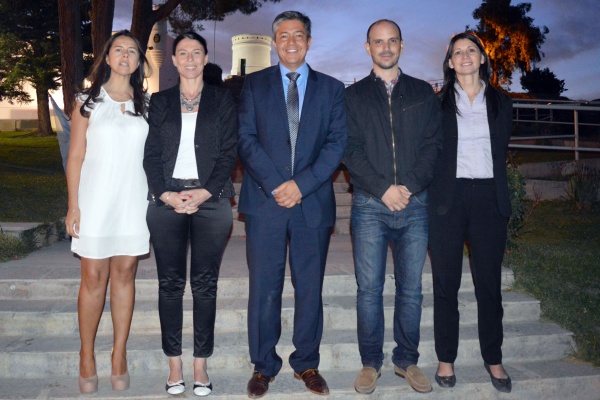 Figueroa presentó a su equipo de trabajo