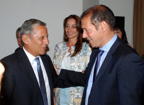 El Gobernador asistió a la asunción de Quiroga