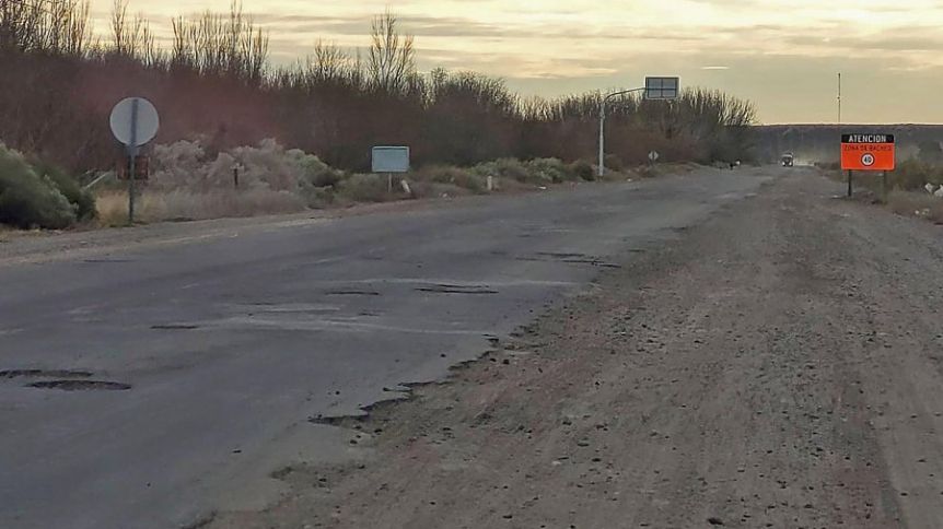 Ruta petrolera en estado crítico: los vecinos renuevan los reclamos
