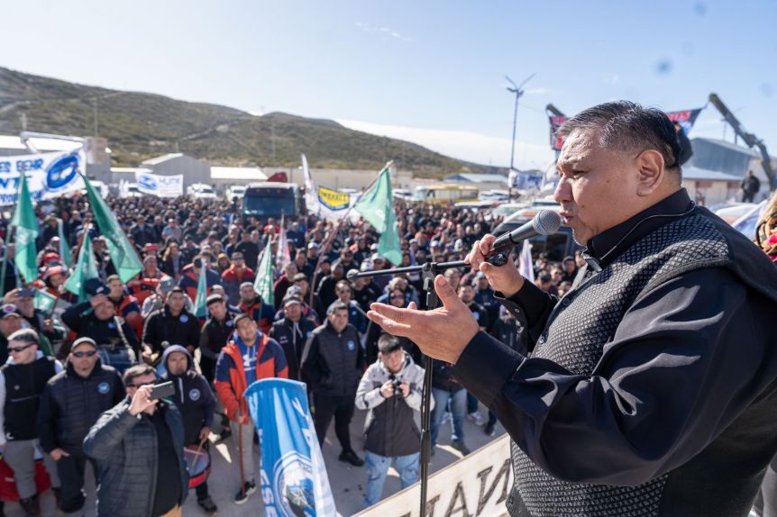 Ávila juntó el peso de los petroleros para defender la Cuenca y apoyar la candidatura de Bullrich