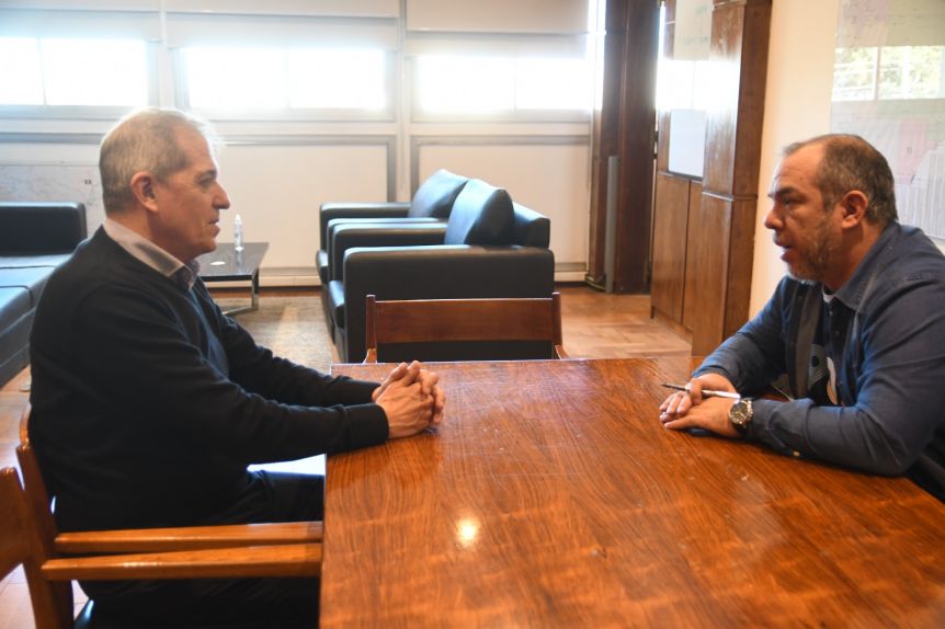 Transición: Grazzini recibió al próximo ministro de Educación de la Provincia