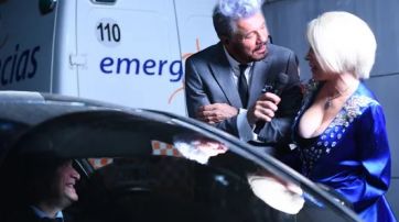 La campaña llegó al Bailando: Javier Milei fue a buscar a Fátima y habló con Tinelli