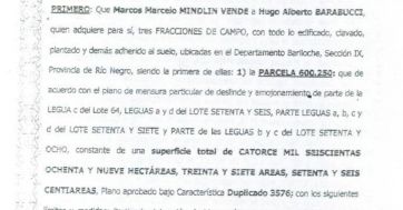 Tierras y pedido de desalojo: ¿Qué dice la escritura?