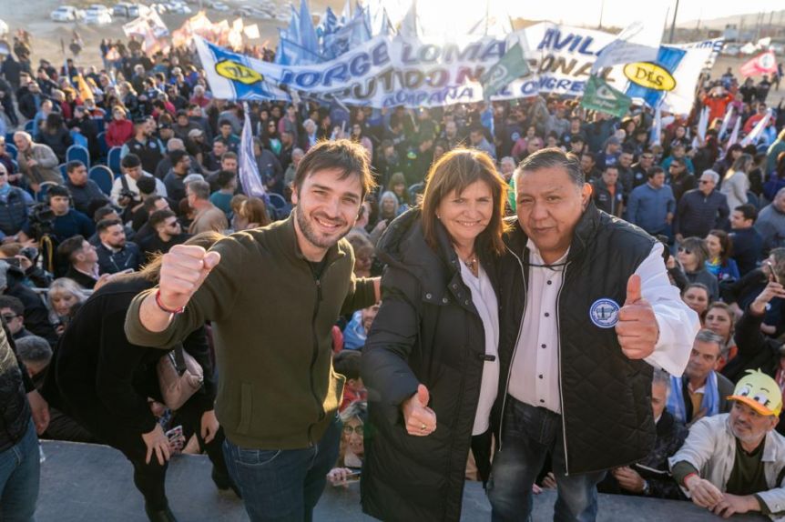 Ávila y Torres acompañaron a Bullrich en su visita a la provincia