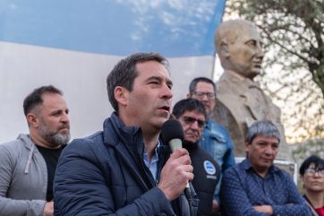 En el Día de la Lealtad, Luque convocó a la militancia 