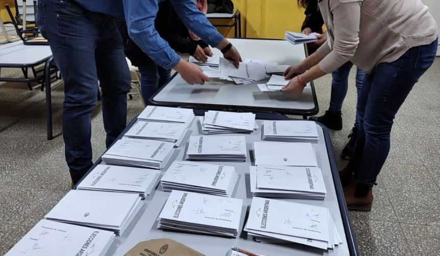 A contar: comienza el escrutinio definitivo en todo el país