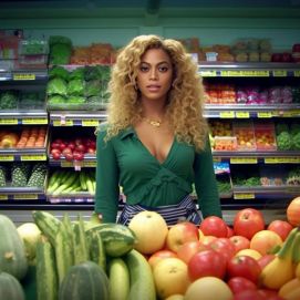 Desde Brad Pitt obrero hasta Beyoncé verdulera, así se verían las celebridades trabajando en empleos comunes