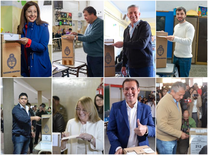 Qué dijeron los mandatarios de la región a la hora de votar