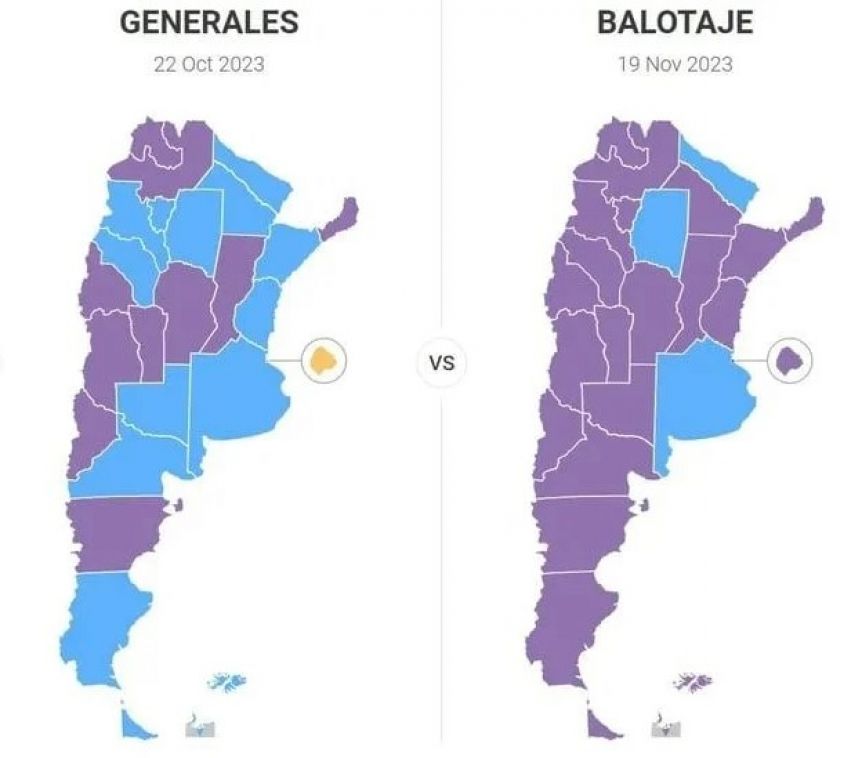 Que distritos marcaron diferencia en la Patagonia