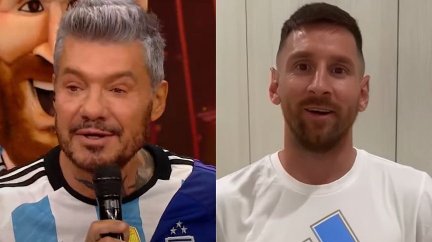 “Te quiero con el alma”: el emotivo mensaje que recibió Marcelo Tinelli en vivo