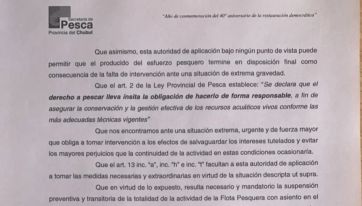 Ante el conflicto con los gremios el Gobierno suspendió la temporada de pesca
