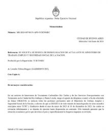Aumenta la tensión en YCRT: el interventor busca suspender los acuerdos sindicales
