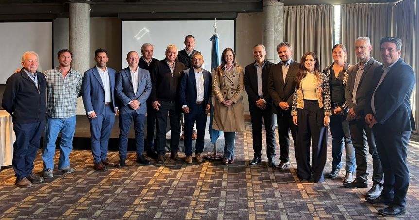 Representantes del sector privado se reunieron con Victoria Villaruel