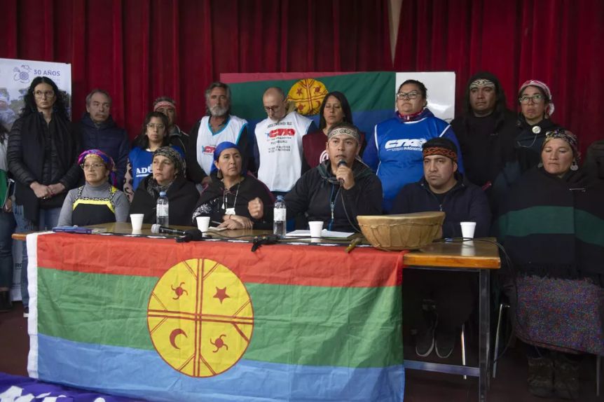 En rechazo del DNU y la Ley Ómnibus, el Parlamento Mapuche adhiere al paro de la CGT