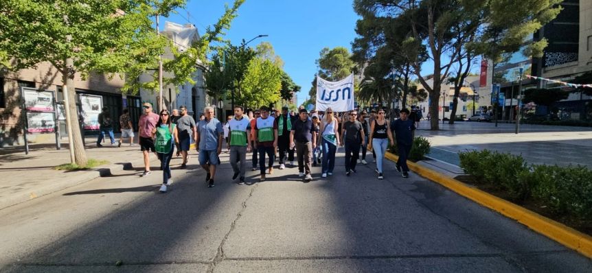 ATE movilizó a sus tropas en rechazo de los aumentos jubilatorios