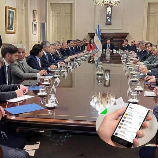 Cómo funciona el famoso chat de los gobernadores, el espacio de organización para plantarse ante Milei