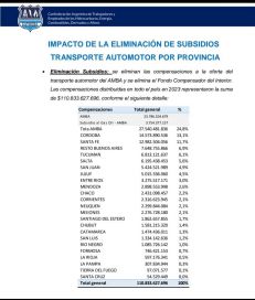 Subsidios al transporte: cuál es impacto real de la quita en las provincias del sur