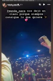 Wanda Nara brilló en su debut sobre el escenario y se llevó todos los aplausos