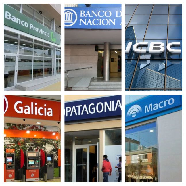 Los bancos no brindarán atención al público durante cuatro días seguidos