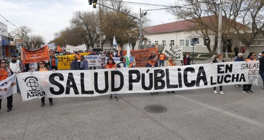 Crece la tensión: los trabajadores de la Salud tajantes contra el gobierno provincial