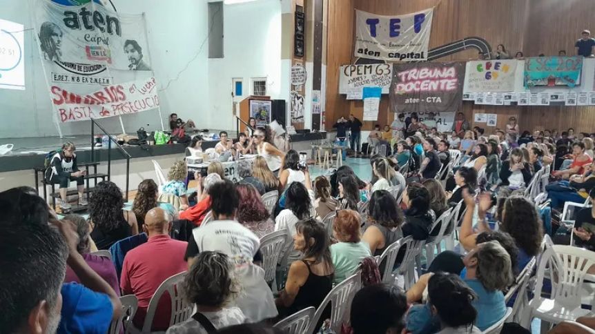 ATEN no cede y crece la tensión con el Gobierno por la falta de clases