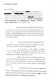 El PJ es un disco rayado con más cruces, chicanas y cartas documentos que van y vienen