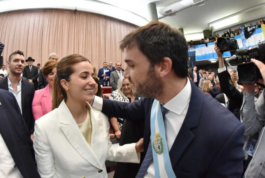 La pareja del Gobernador Torres presidirá la Fundación del Banco del Chubut