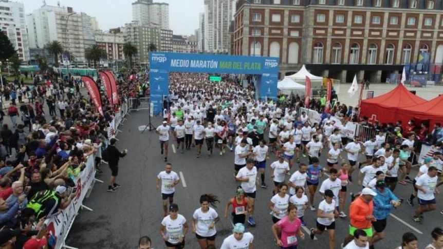 Murió un corredor en el maratón de Mar del Plata