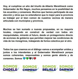 El Valle Medio: entre un accionar más autónomo y acompañar a la alianza provincial